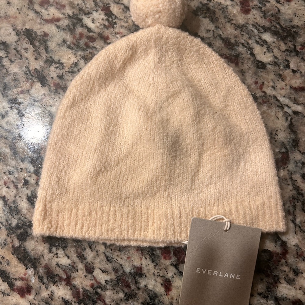Everlane Buttermilk Teddy Wool Beanie